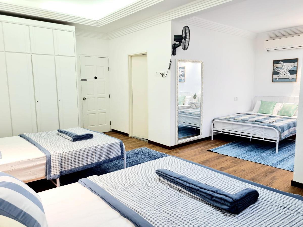 527 Beachhouse L 5 Bedroom With Swimming Pool - 3Min Walk To The Beach 탄중붕가 외부 사진