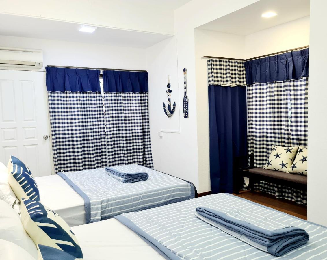 527 Beachhouse L 5 Bedroom With Swimming Pool - 3Min Walk To The Beach 탄중붕가 외부 사진