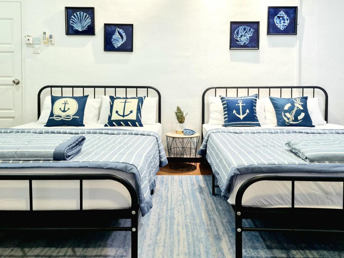 527 Beachhouse L 5 Bedroom With Swimming Pool - 3Min Walk To The Beach 탄중붕가 외부 사진