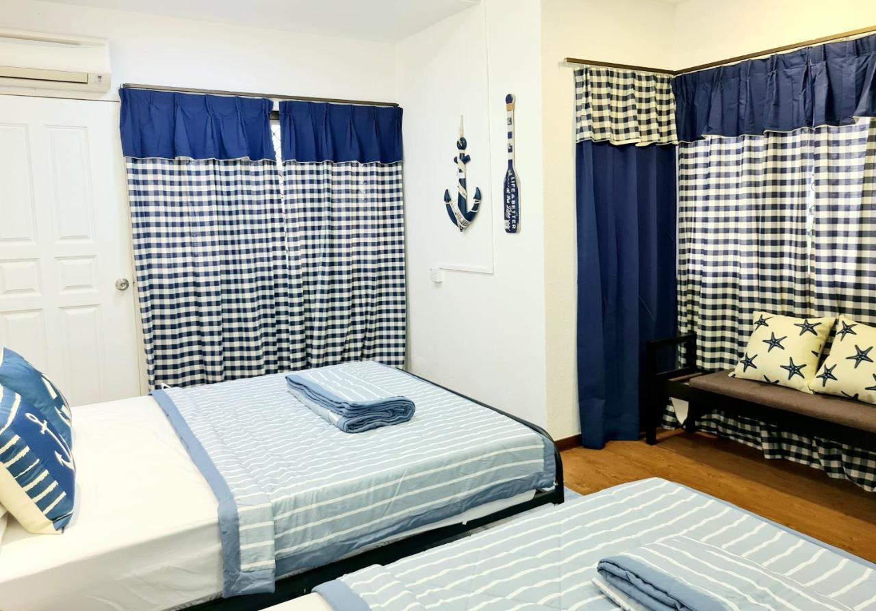 527 Beachhouse L 5 Bedroom With Swimming Pool - 3Min Walk To The Beach 탄중붕가 외부 사진